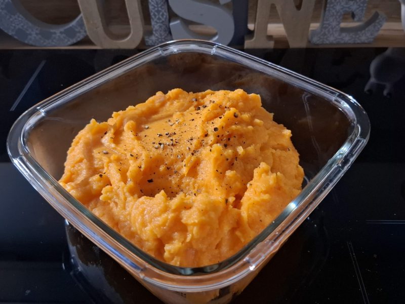 Cliquez pour zoomer ! Mousseline de patates douces Thermomix par Petroni