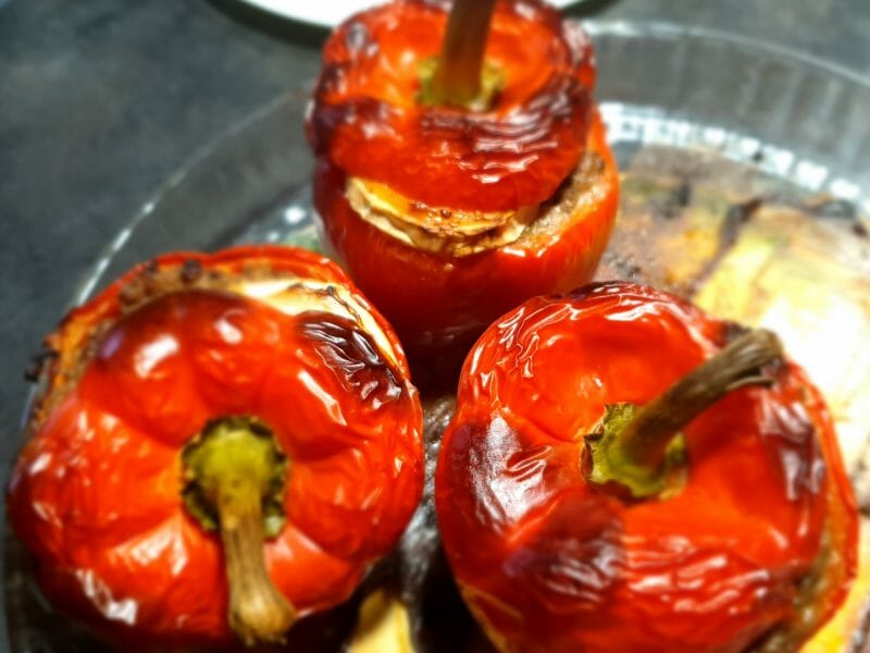 Cliquez pour zoomer ! Rocoto Relleno – Poivrons farcis à la Péruvienne Thermomix par Petroni