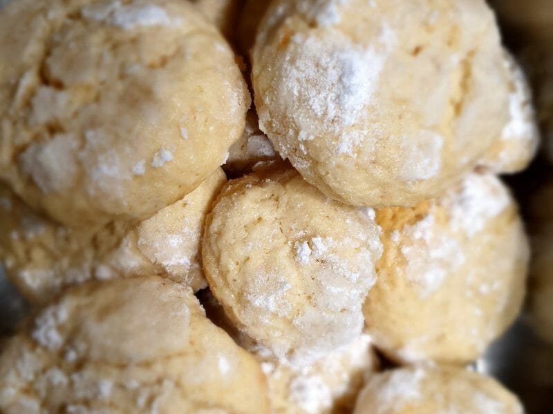 Cliquez pour zoomer ! Craquelés au citron Thermomix par Petroni