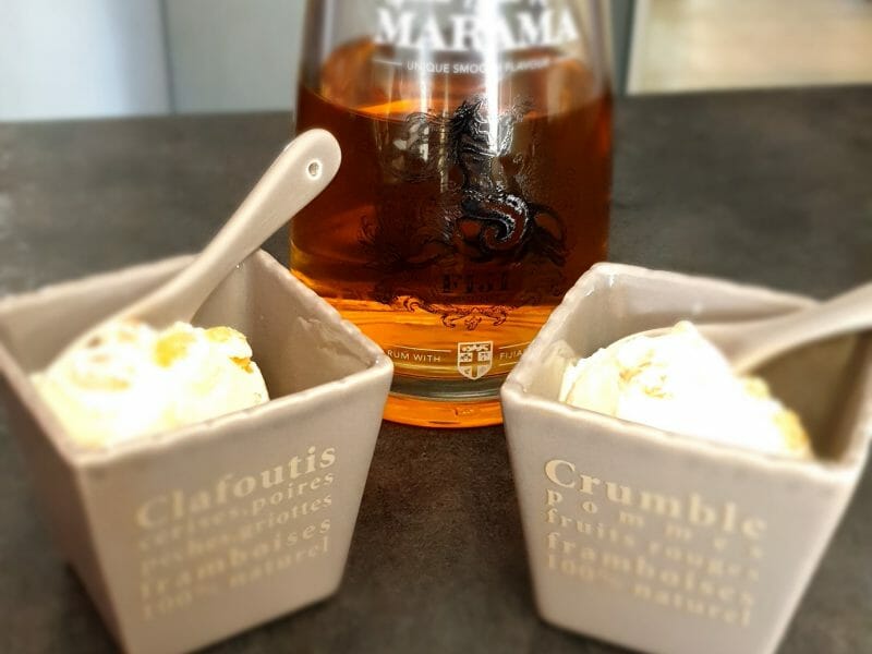 Cliquez pour zoomer ! Glace rhum raisins Thermomix par Petroni