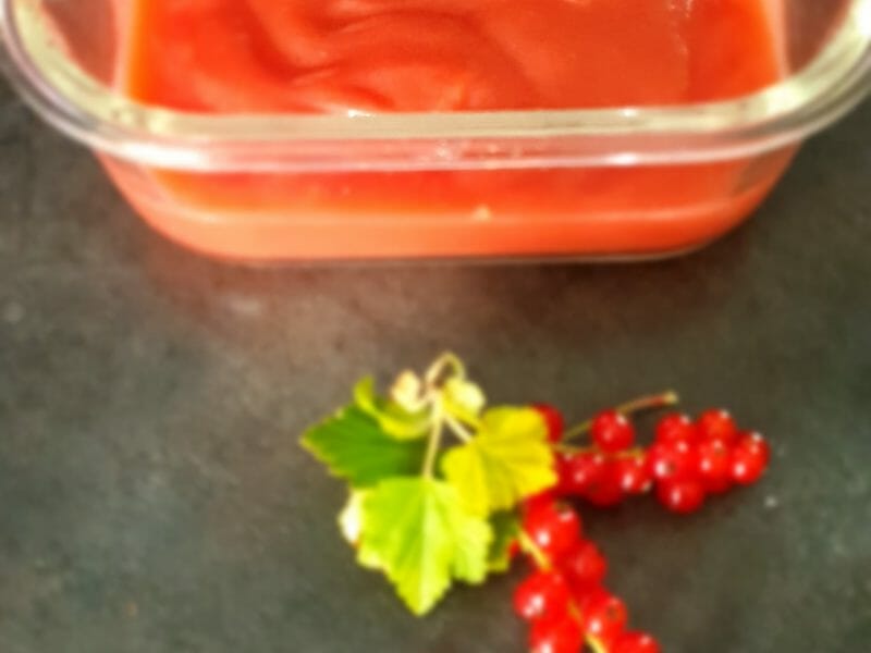 Compote Pomme Framboise Au Thermomix Cookomix
