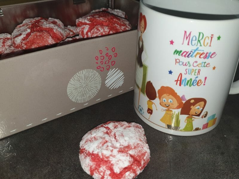 Cliquez pour zoomer ! Craquelés aux biscuits roses de Reims Thermomix par Petroni