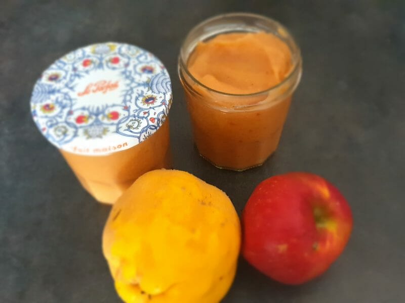 Cliquez pour zoomer ! Compote coings et pommes Thermomix par Petroni