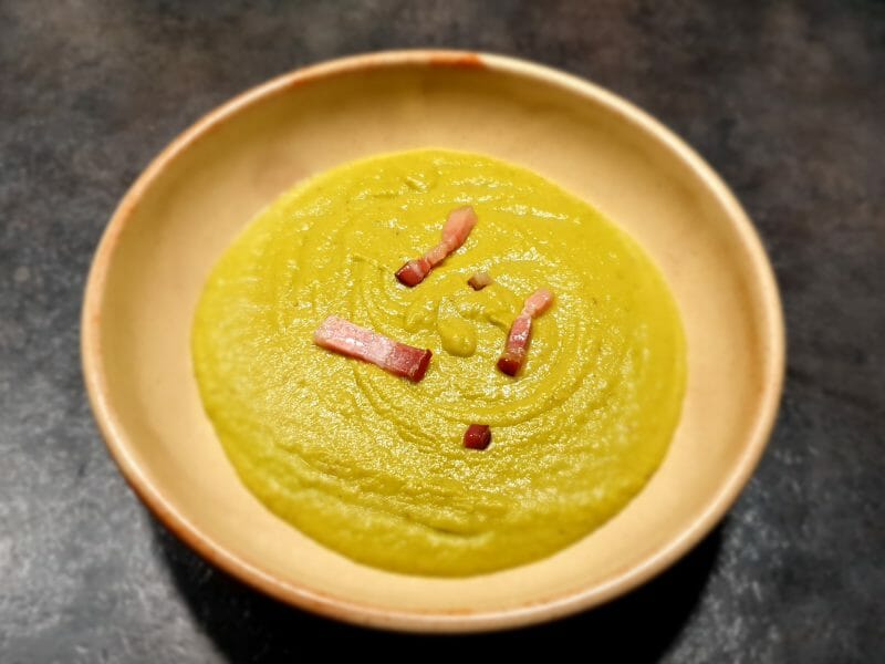 Cliquez pour zoomer ! Velouté de petits pois Thermomix par Petroni