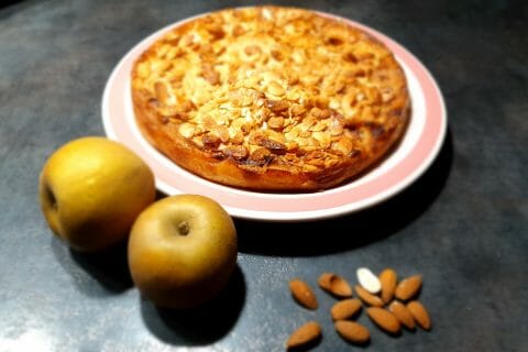 Cliquez pour zoomer ! Grimolle aux pommes et aux amandes Thermomix par Petroni