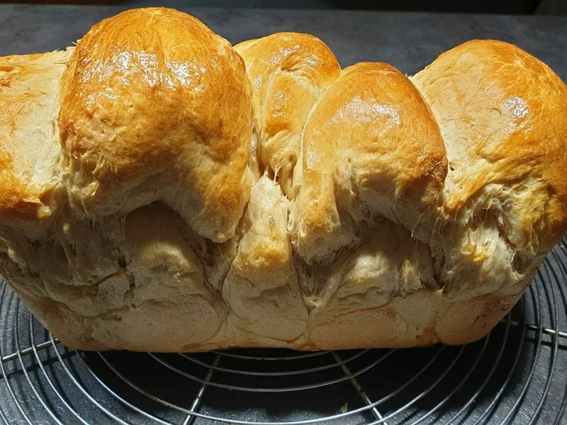 Cliquez pour zoomer ! Pain de mie au Tangzhong Thermomix par Petroni