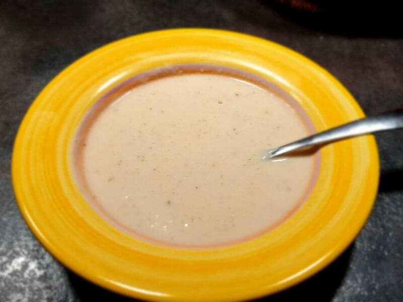 Cliquez pour zoomer ! Velouté de haricots blancs et chorizo Thermomix par Petroni