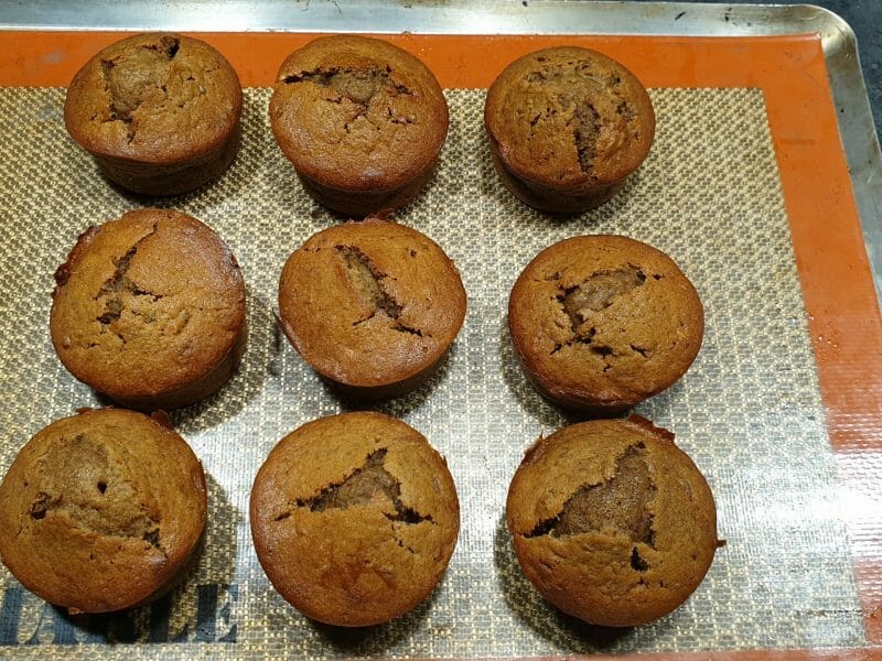 Cliquez pour zoomer ! Muffins au café et aux dattes Thermomix par Petroni