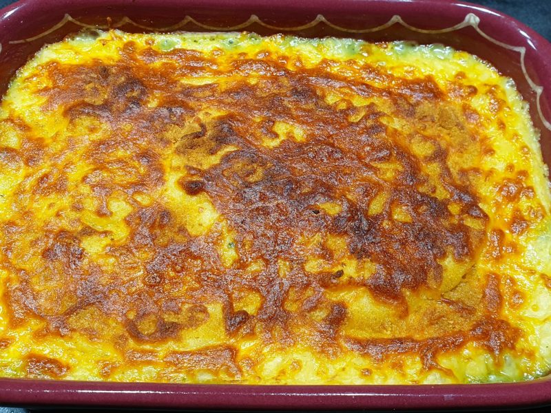 Cliquez pour zoomer ! Gratin de purée de pommes de terre aux épinards Thermomix par Petroni