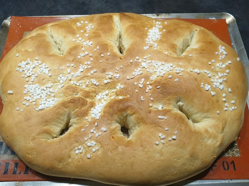 Cliquez pour zoomer ! Pompe de Noël à l’huile d’olive Thermomix par Petroni