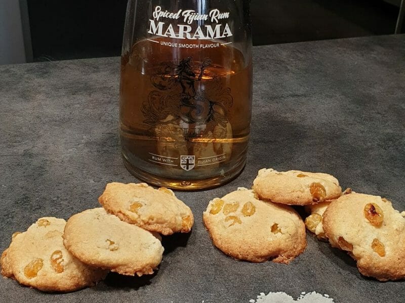 Cliquez pour zoomer ! Sablés aux raisins secs et au rhum Thermomix par Petroni