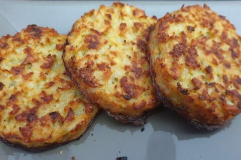Cliquez pour zoomer ! Galettes de pommes de terre au four Thermomix par Petroni