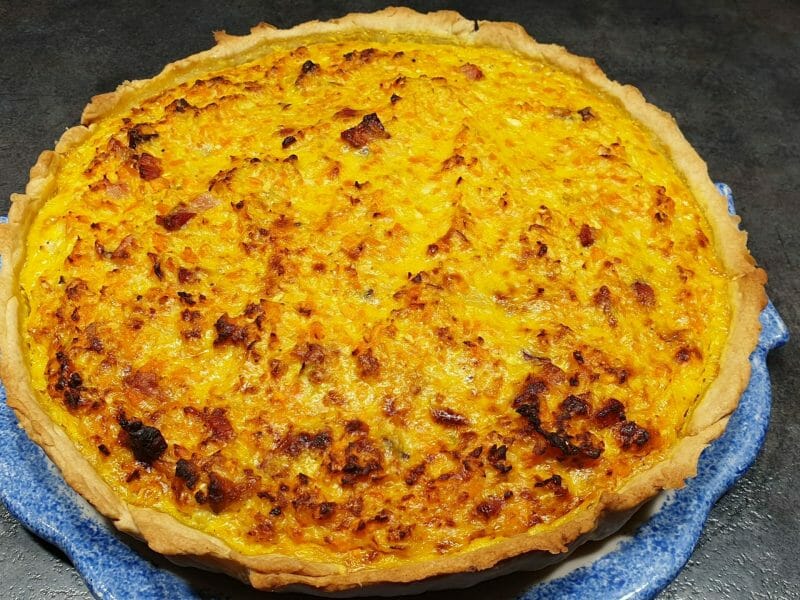 Cliquez pour zoomer ! Tarte courgettes et carottes Thermomix par Petroni