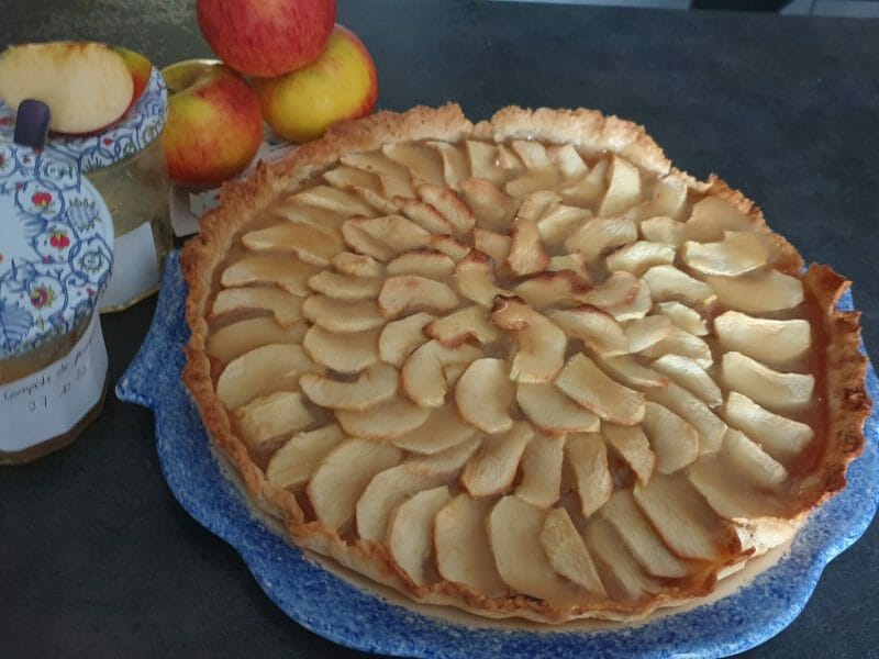 Tarte Pom Pote Et Caramel Beurre Sale Au Thermomix Cookomix Tarte Pom Pote Et Caramel Beurre Sale Au Thermomix Cookomix