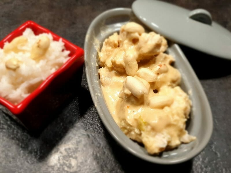 Cliquez pour zoomer ! Effiloché de poulet aux cacahuètes Thermomix par Petroni