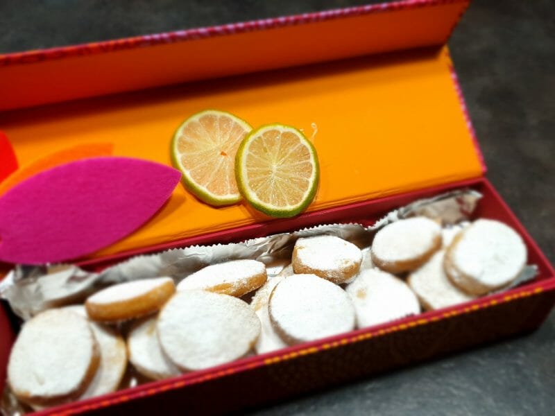 Cliquez pour zoomer ! Biscuits fondants au citron vert Thermomix par Petroni