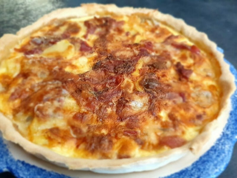 Cliquez pour zoomer ! Tarte gorgonzola et jambon de Parme Thermomix par Petroni