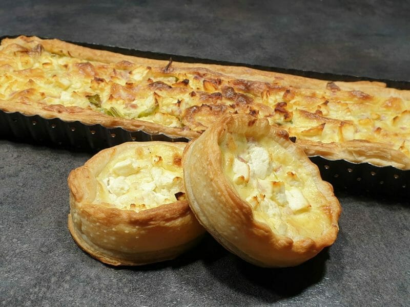 Cliquez pour zoomer ! Tarte courgette, jambon & chèvre Thermomix par Petroni