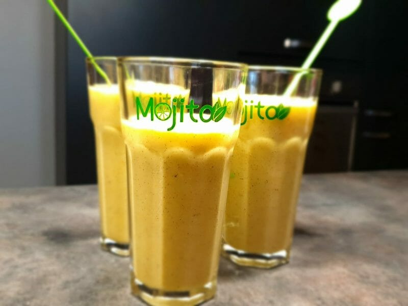 Cliquez pour zoomer ! Smoothie ananas, citron vert et avocat Thermomix par Petroni