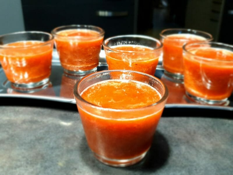 Cliquez pour zoomer ! Compote fraise rhubarbe Thermomix par Petroni