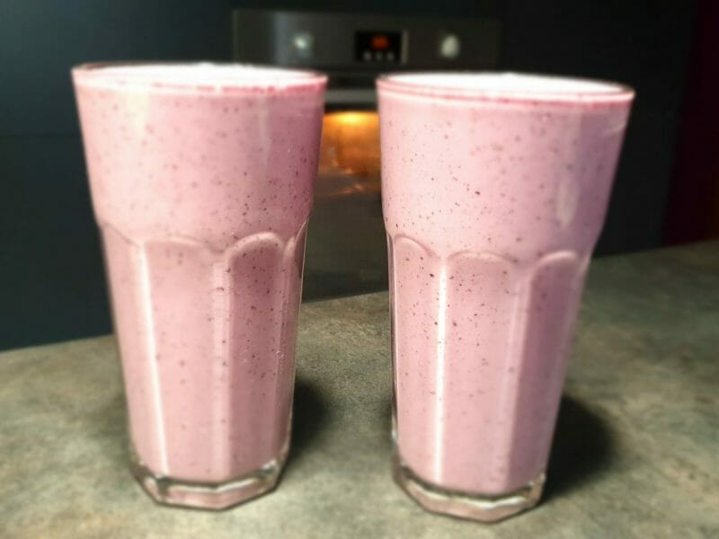 Cliquez pour zoomer ! Smoothie fruits rouges et banane Thermomix par Petroni