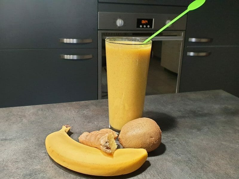 Cliquez pour zoomer ! Smoothie kiwi et gingembre Thermomix par Petroni