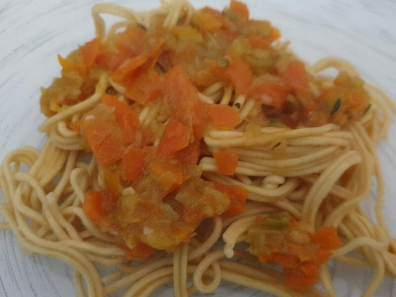 Cliquez pour zoomer ! Nouilles chinoises Thermomix par Petroni