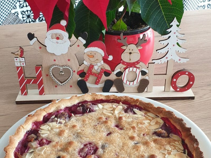 Cliquez pour zoomer ! Tarte amandine aux fruits rouges Thermomix par Petroni