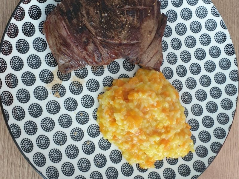Cliquez pour zoomer ! Risotto aux carottes et parmesan Thermomix par Petroni