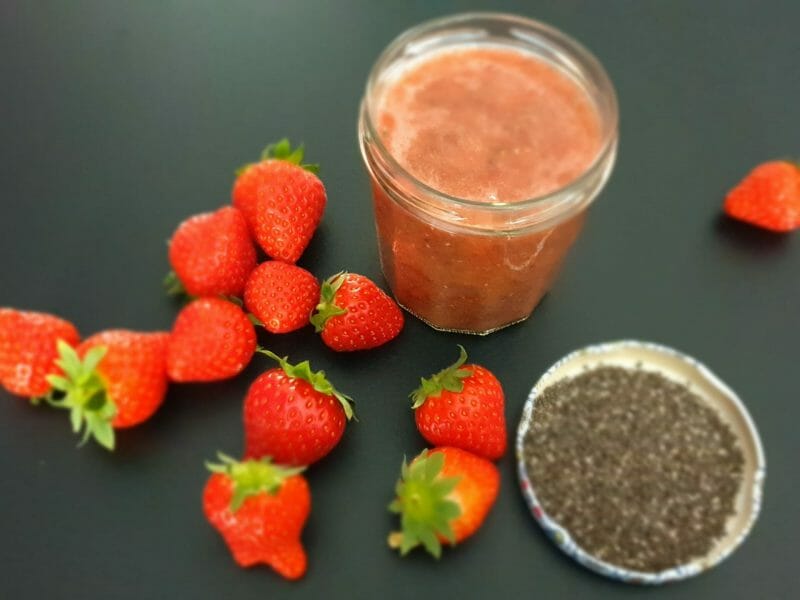 Cliquez pour zoomer ! Crufiture de fraises Thermomix par Petroni