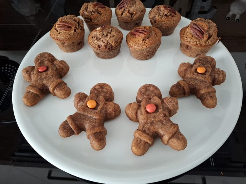 Cliquez pour zoomer ! Bouchées noix de pécan, chocolat et sirop d’érable Thermomix par Petroni