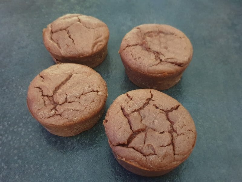 Cliquez pour zoomer ! Fondant à la crème de marron et au chocolat Thermomix par Petroni