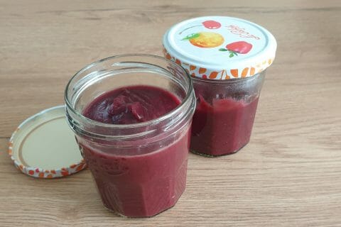 Cliquez pour zoomer ! Compote pommes myrtilles Thermomix par Petroni
