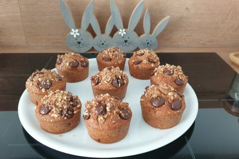 Cliquez pour zoomer ! Muffins aux pommes et aux noix de pécan Thermomix par Petroni