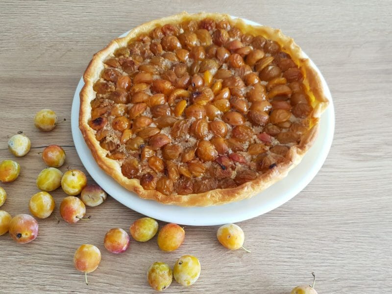 Cliquez pour zoomer ! Tarte aux mirabelles Thermomix par Petroni