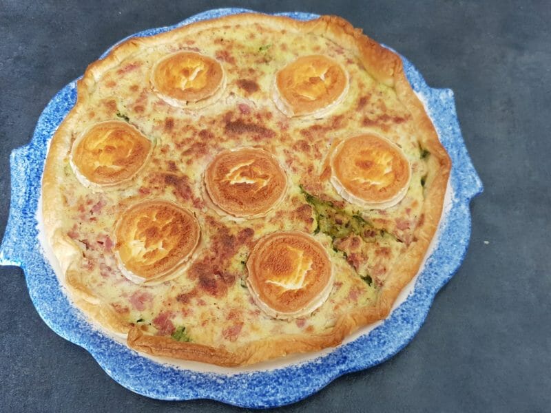 Cliquez pour zoomer ! Tarte courgette, jambon & chèvre Thermomix par Petroni