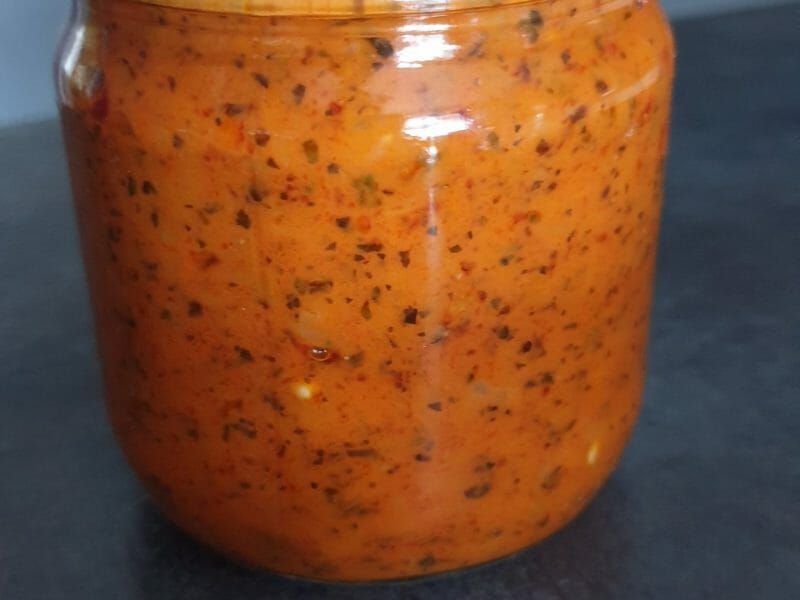 Cliquez pour zoomer ! Tartinade d’aubergines et tomates Thermomix par Petroni