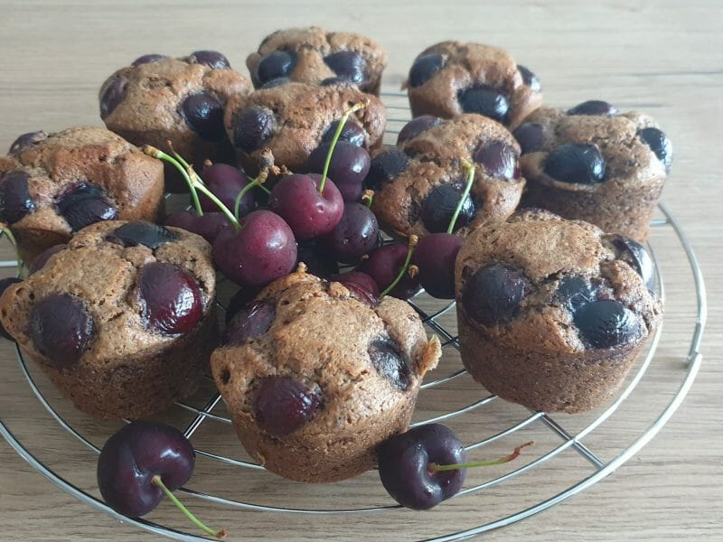 Cliquez pour zoomer ! Gâteau au chocolat et aux cerises Thermomix par Petroni