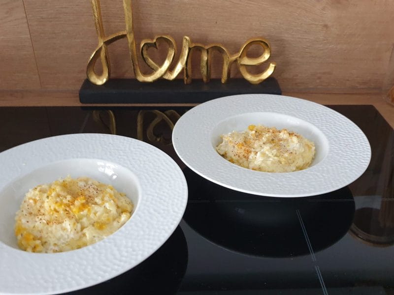 Cliquez pour zoomer ! Risotto butternut et chèvre frais Thermomix par Petroni