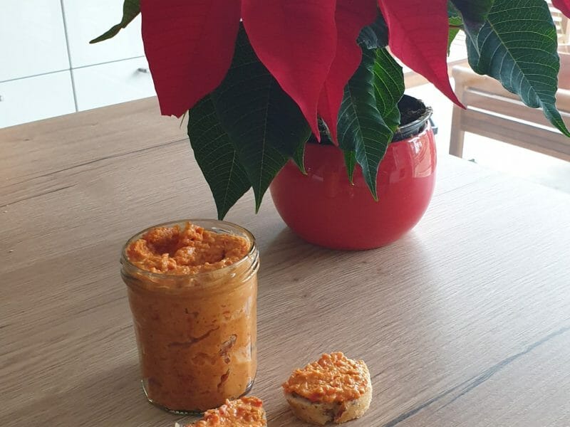 Cliquez pour zoomer ! Houmous aux poivrons rouges Thermomix par Petroni