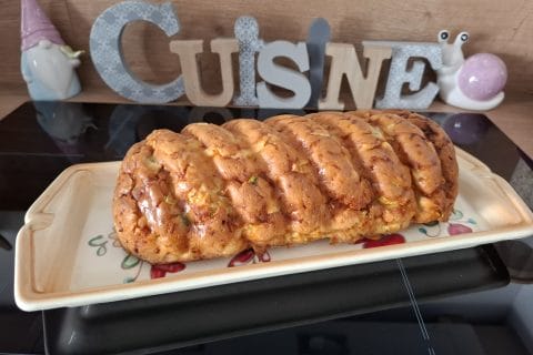 Cliquez pour zoomer ! Cake courgettes et cheddar Thermomix par Petroni
