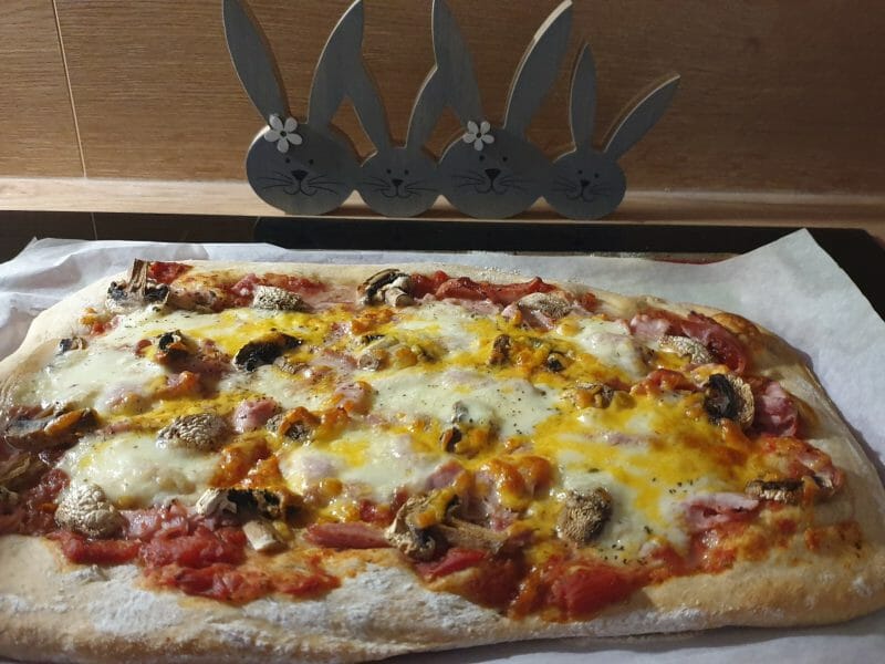 Cliquez pour zoomer ! Pizza Reine Thermomix par Petroni