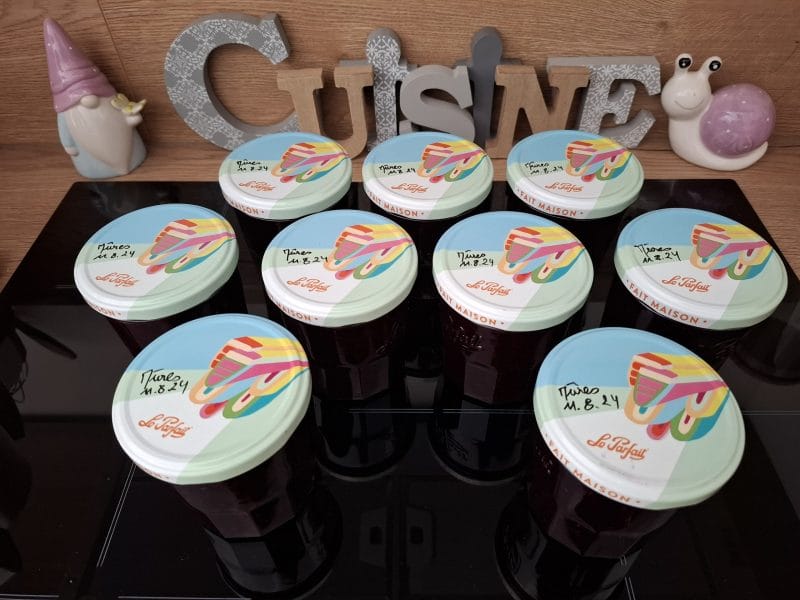 Cliquez pour zoomer ! Confiture de mûres Thermomix par Petroni