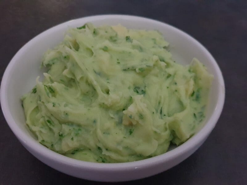 Cliquez pour zoomer ! Purée de pommes de terre à l’ail des ours Thermomix par Petroni