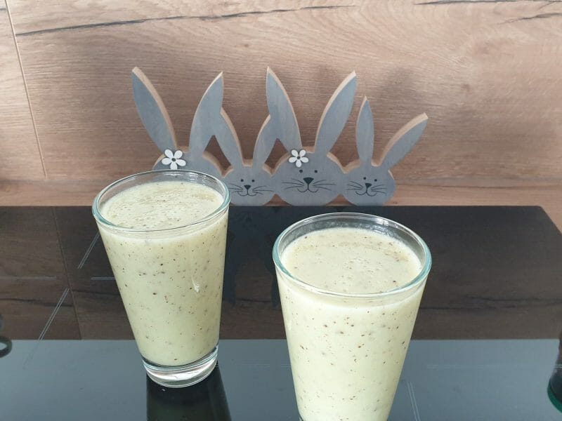 Cliquez pour zoomer ! Smoothie banane kiwi Thermomix par Petroni