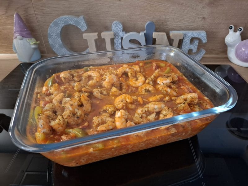 Cliquez pour zoomer ! Jambalaya Thermomix par Petroni