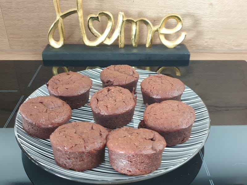 Cliquez pour zoomer ! Browfins choco banane et pécan Thermomix par Petroni