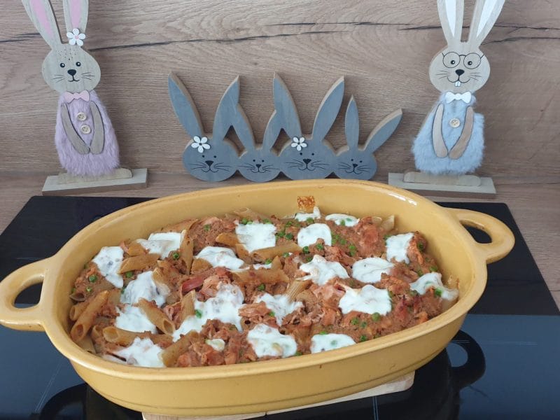 Cliquez pour zoomer ! Rigatoni al forno Thermomix par Petroni