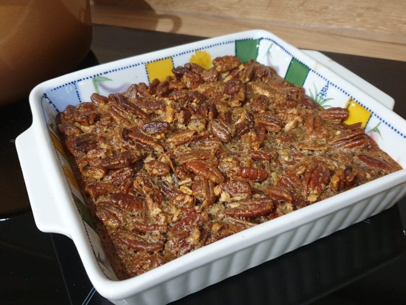 Cliquez pour zoomer ! Carrés pécan et sirop d’érable Thermomix par Petroni