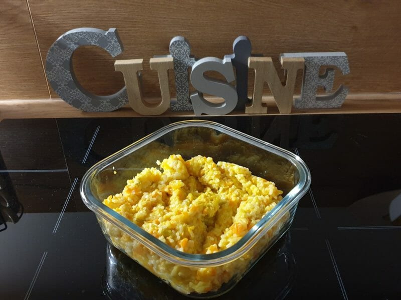 Cliquez pour zoomer ! Risotto aux carottes et parmesan Thermomix par Petroni